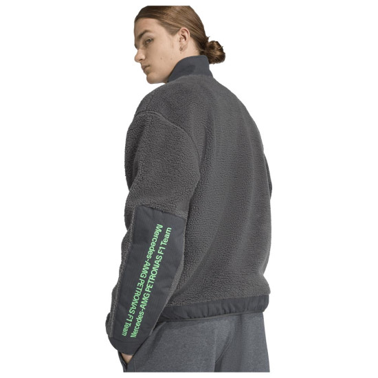 Adidas Ανδρικό φούτερ Mercedes - AMG Petronas F1 Team Half-Zip Premium Sweatshirt
